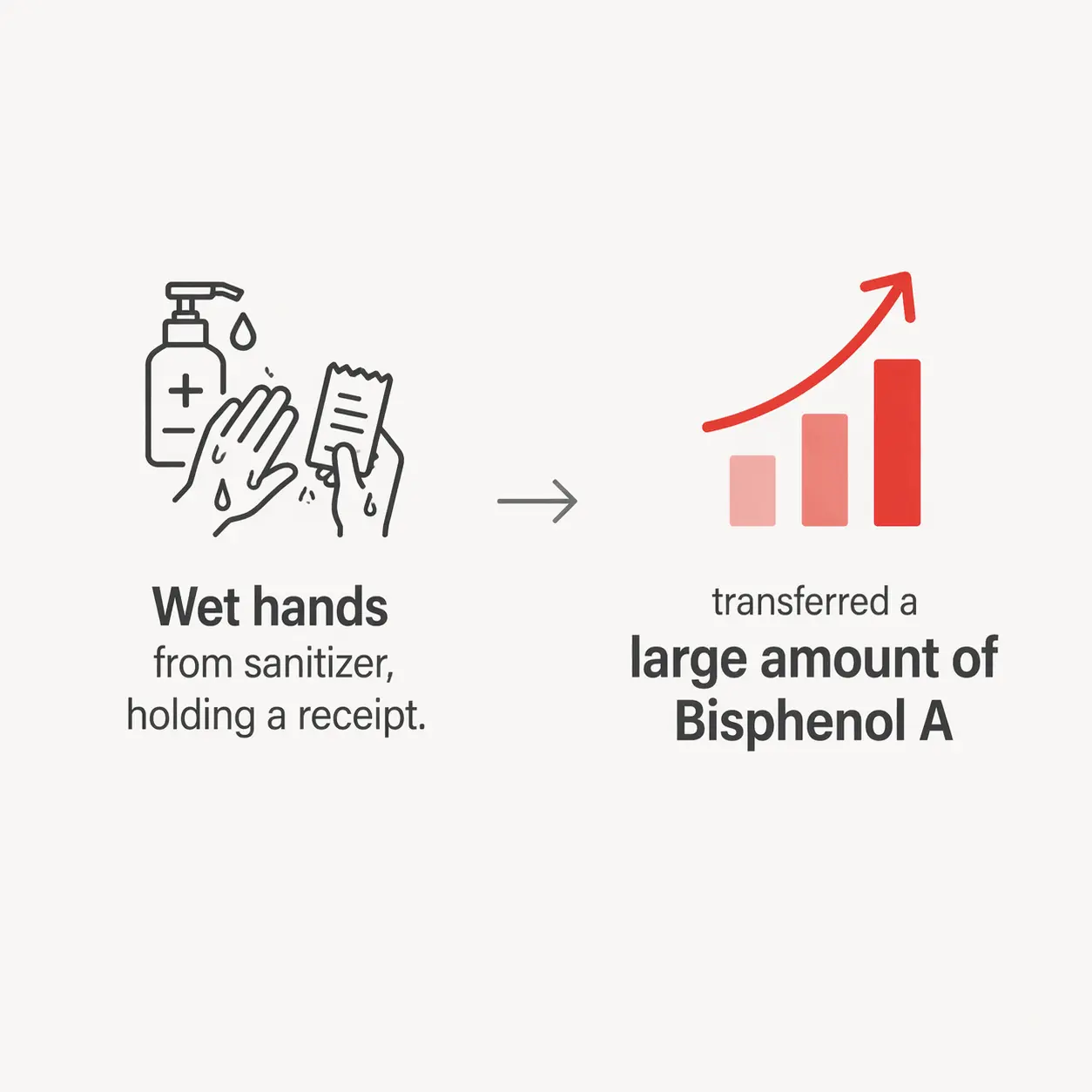 wet hands increase bisphenol a absorption receipts